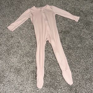 Kyte Baby Zipper Footie in Blush
